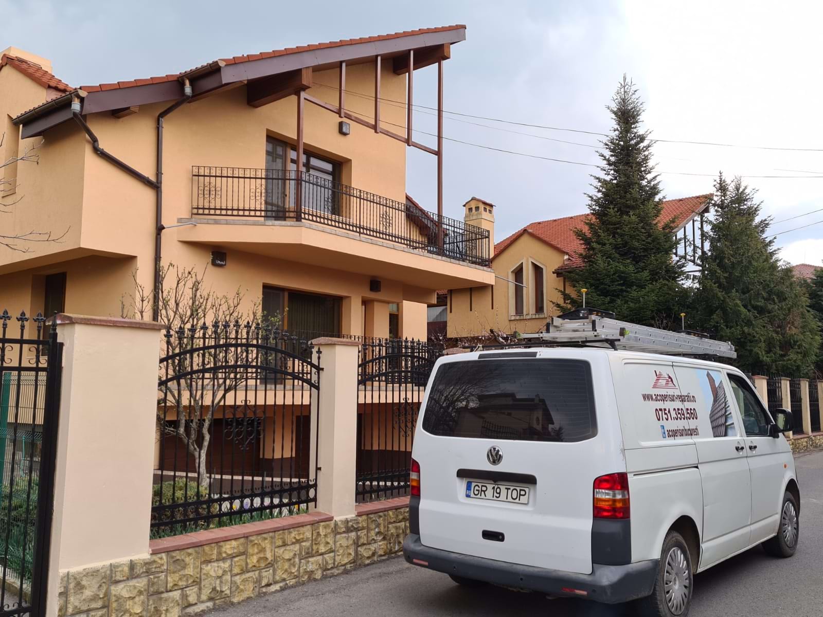 Montaj pazie metalica Pipera